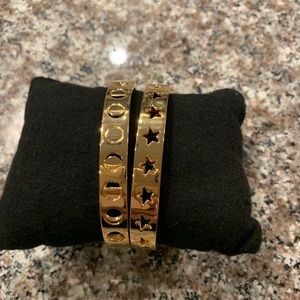 Bauble Bar stars and moons bracelets